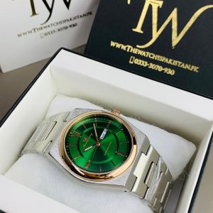 Silver Green Copper Ring !